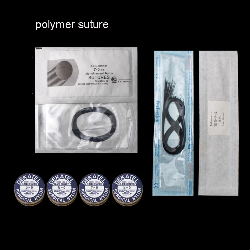 South Korea\'s polymer wire nano seamless tool double eyelid buried nylon monofilament thread beauty plastic suture