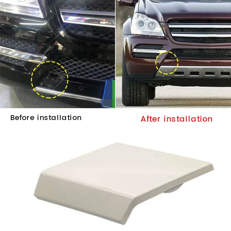 

Car Front Bumper Towing Hook Cover Paint 1648846622 For Mercedes-Benz GL W164 2010-2012 Tow Hook Cap Parts