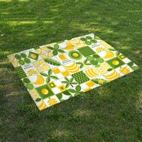 Ultra-thin Pocket Camping Mat Damp Proof Portable Mini Picnic Mat Folding Lightweight Outdoor Pocket Picnic Blanket Camping