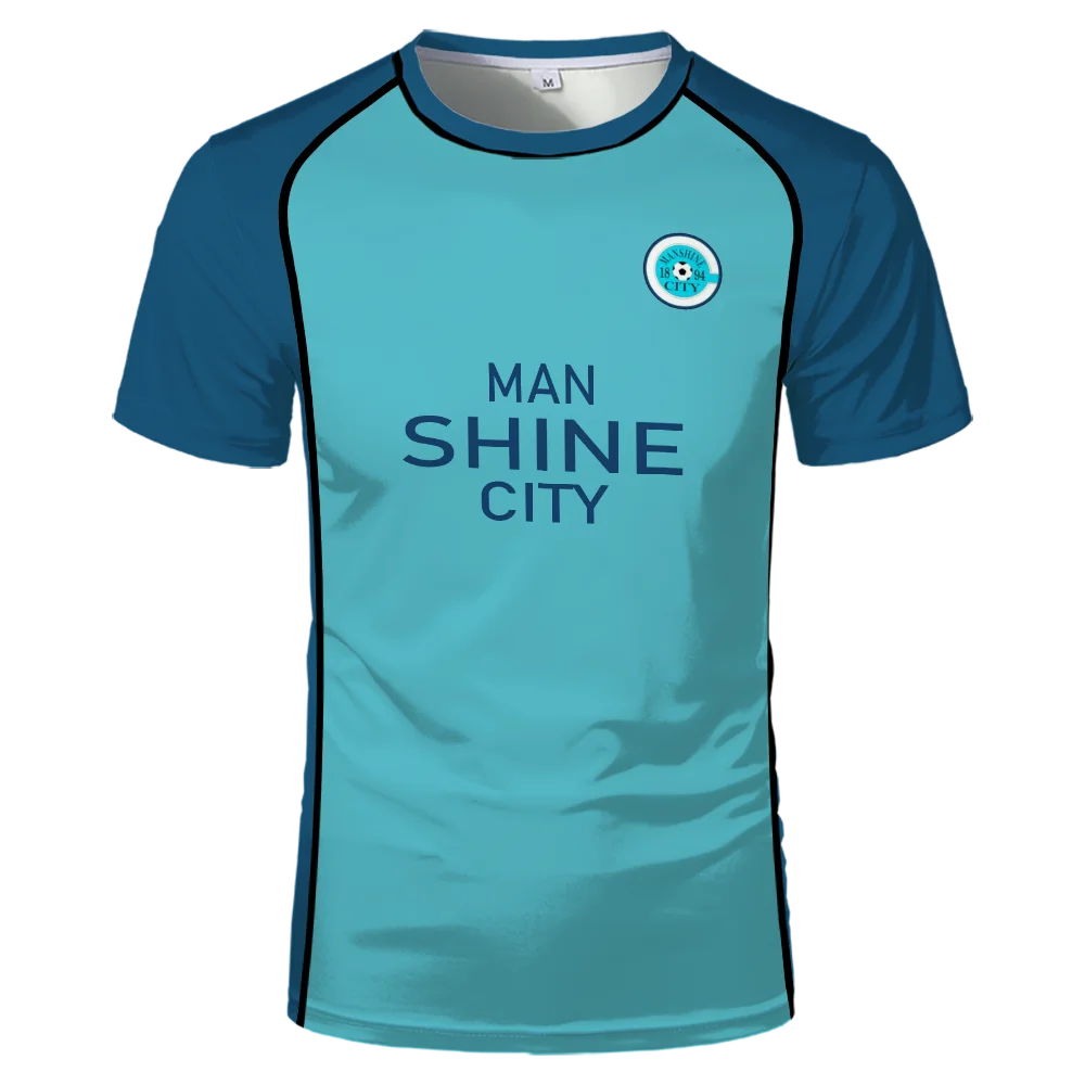 Maillot Blue Lock Jersey Man T-shirt Anime Shined City Football Men's Jerseys T Shirt Shining Manga Bastard Munchen Sports Tees image 3