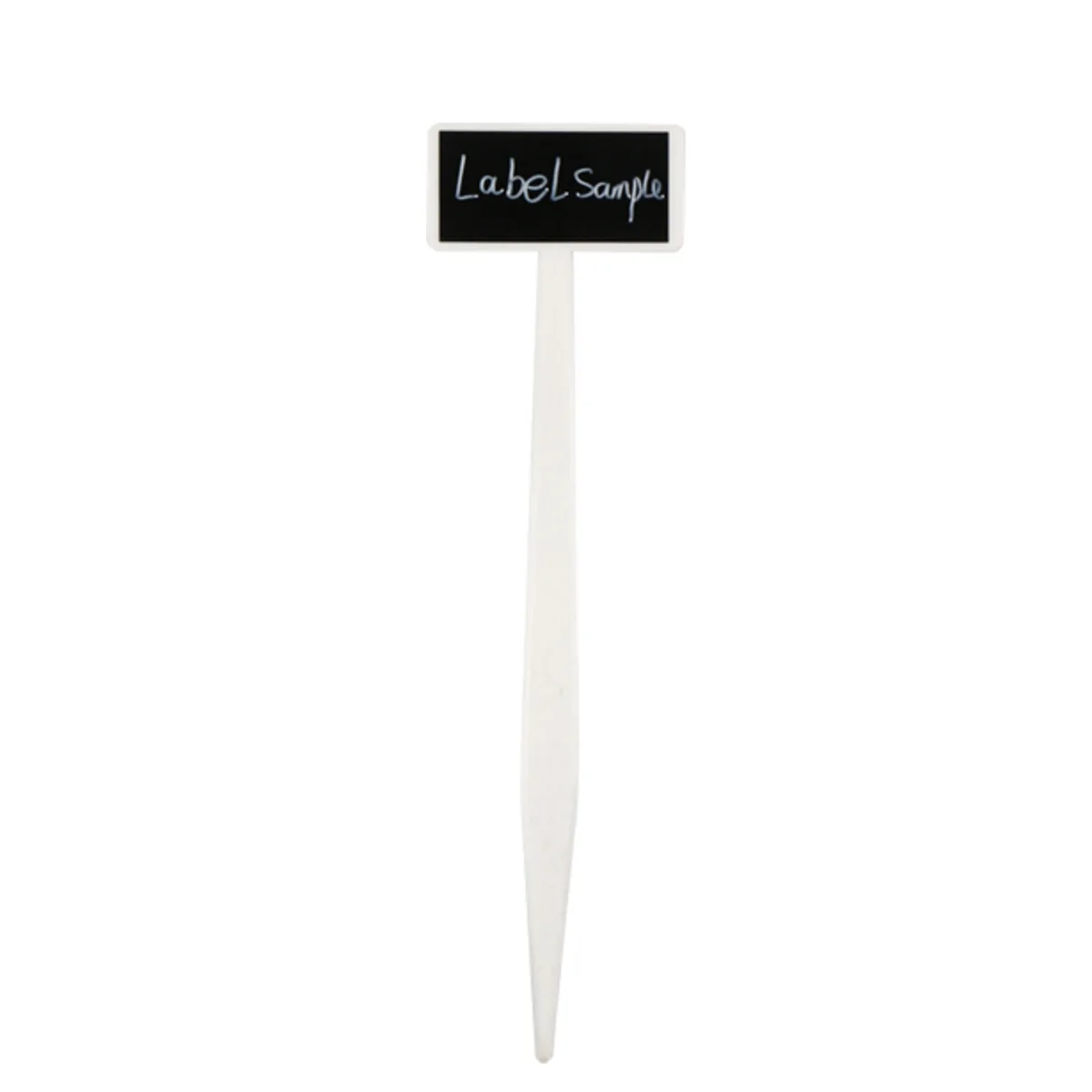 Plugin Chalk Tag Spike Plastic Plant Labels Reusable T-Shape Tags With Waterproof Markers Garden Plants Sign