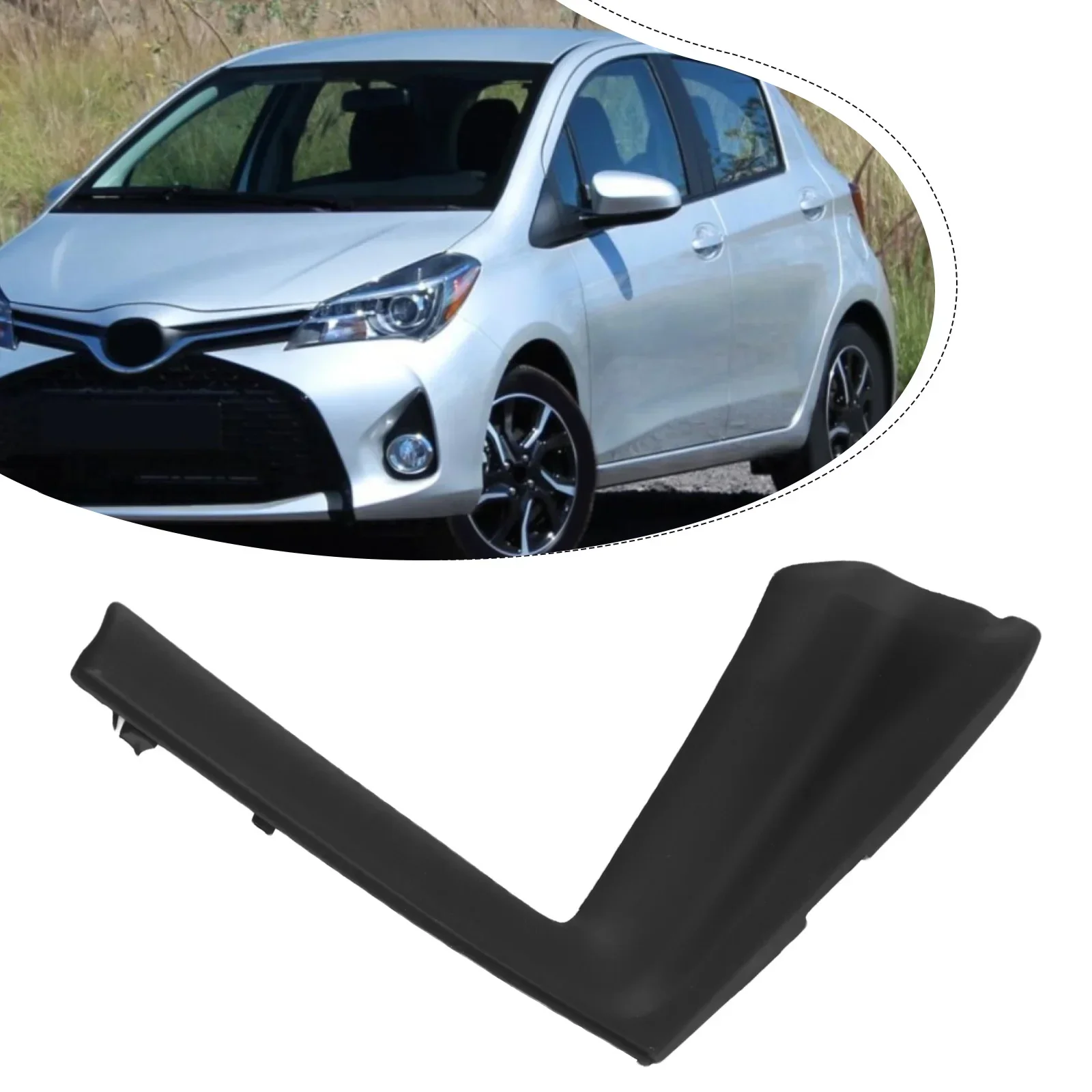 

Передний правый уплотнитель капота для Toyota Yaris 2015-2017 LE 53866-52140, сменная установка, недеформируемые автомобильные аксессуары