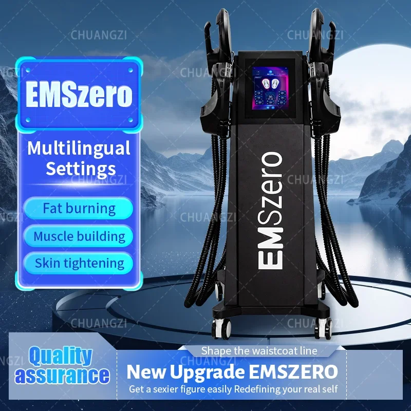 New DLS-EMSZERO RF HI-EMTI 6500W EMS zero200HZ Weight Loss, Shaping, and Fat Reduction Electromagnetic Optimal Slimming Machine