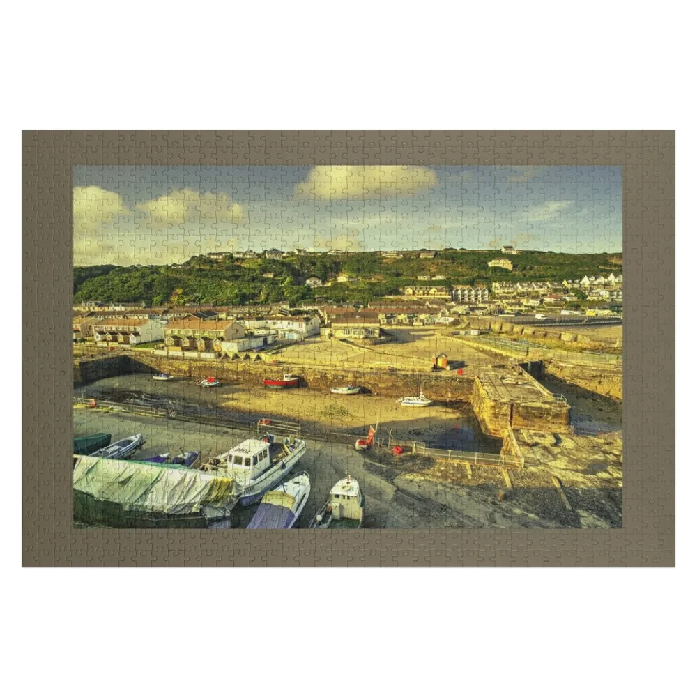 Portreath Morning Jigsaw Puzzle Customizable Child Gift Personalised Jigsaw Personalized Puzzle