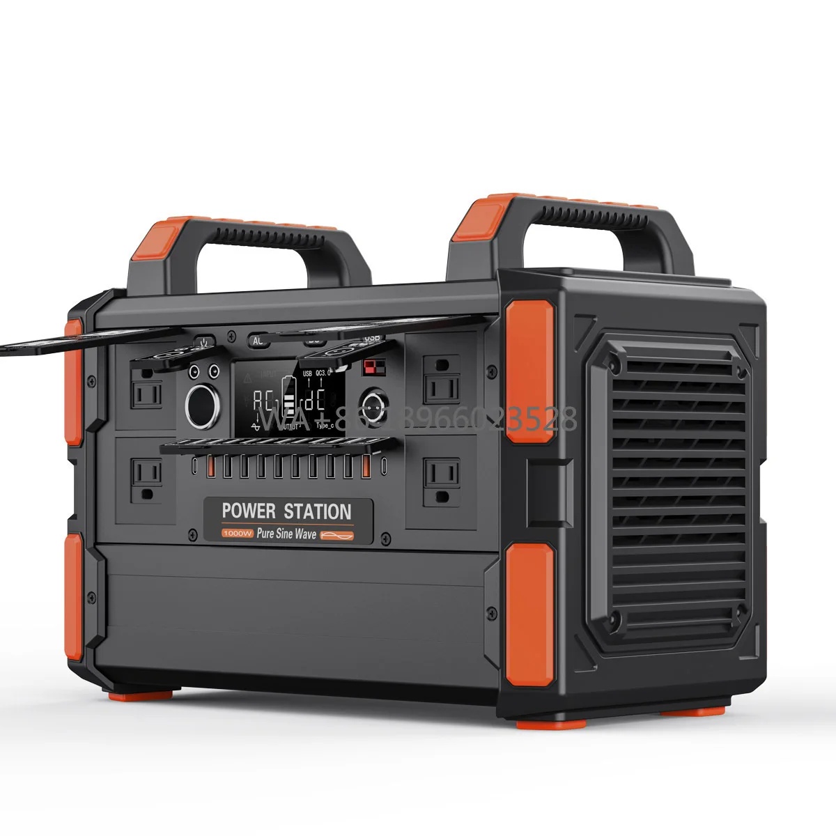 

Storage Supply RV Port Pure Sine Wave Inverter for Home Backup Live Streaming Camping 1200W Solar MPPT LiFePO4 Portable Energy