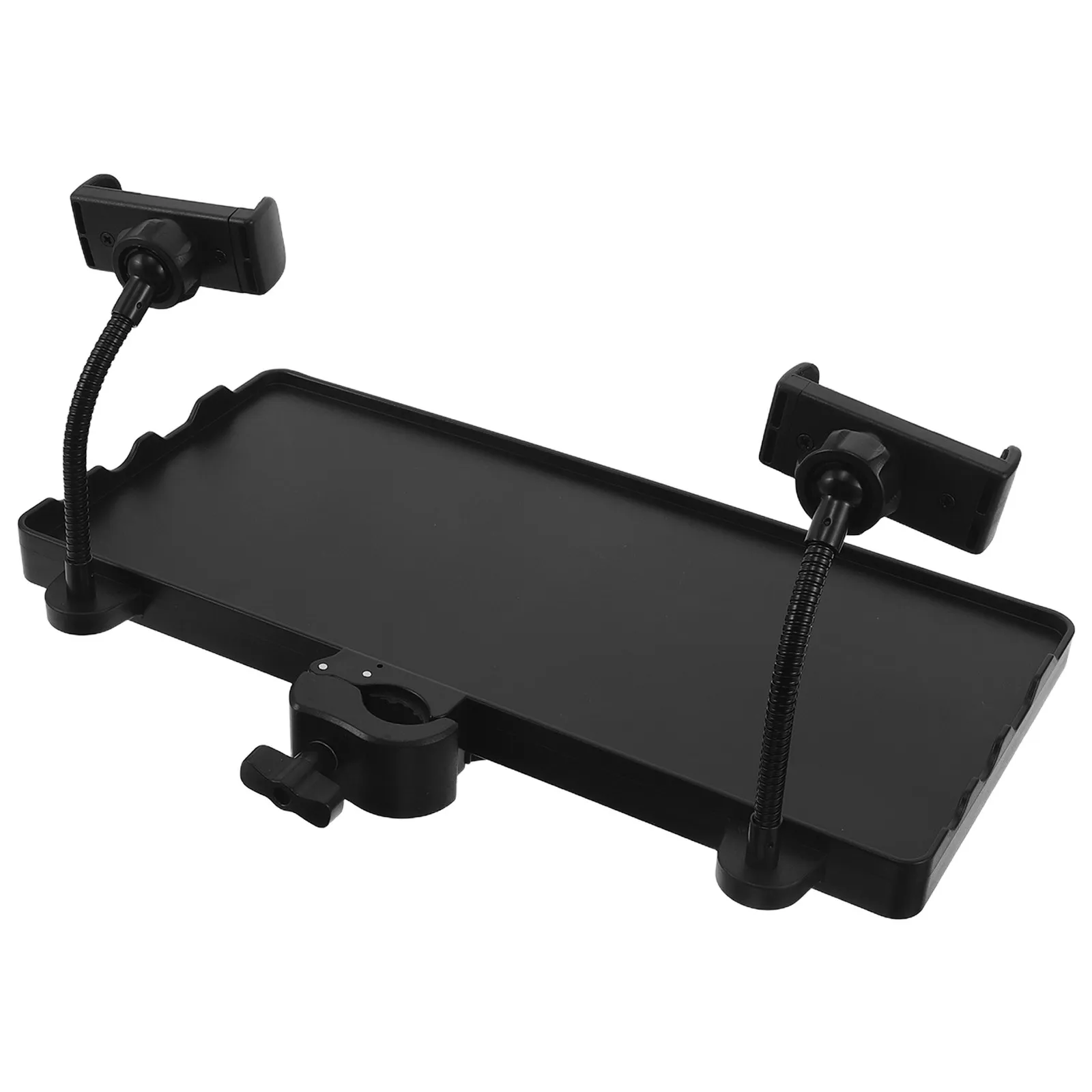 

Подставка для микрофона с выдвижным пластиковым лотком и креплением-зажимом для студийных напольных стойок, для записи и выступлений