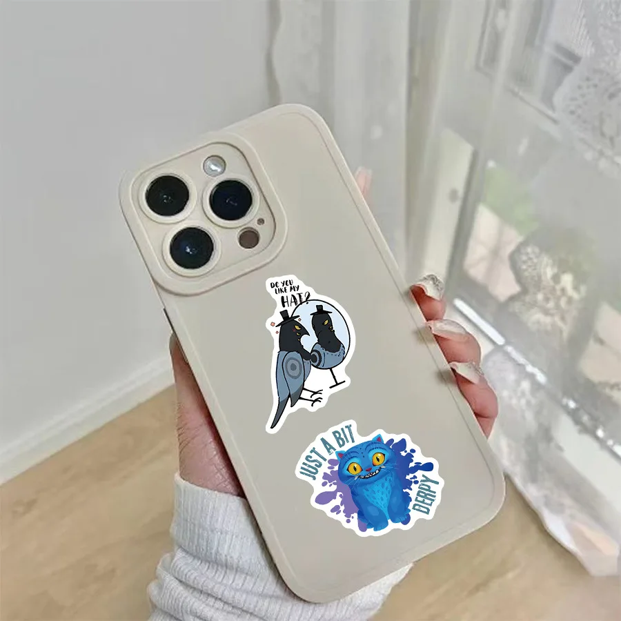 56 pièces KPOP démon chasseur Derpy tigre idole film Animes dessin animé Graffiti autocollants téléphone guitare ordinateur portable valise tasse décalcomanies