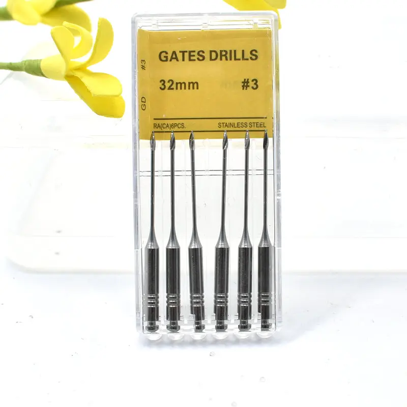 Dental Gates Bohrer 28/32mm Endodontische Reamer Bohrfräser Gates Glidden Endo-Feilen Zahnarztmaterialien – Detail 5