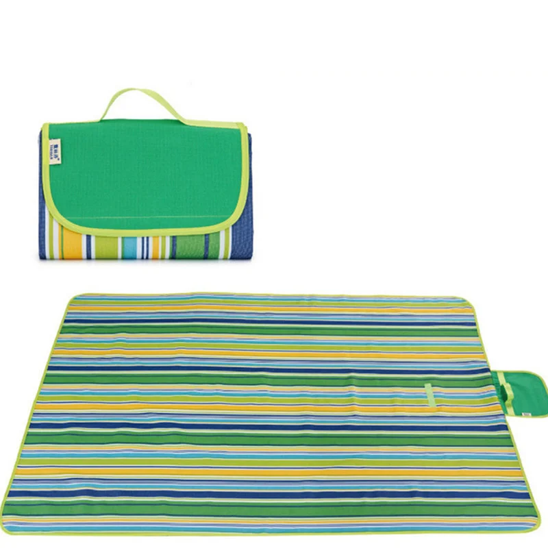 Waterproof Foldable Camping Mat Mattress 145x180/145x200/195x200cm Widen Picnic Mat Plaid Beach Blanket Baby Multiplayer Mat