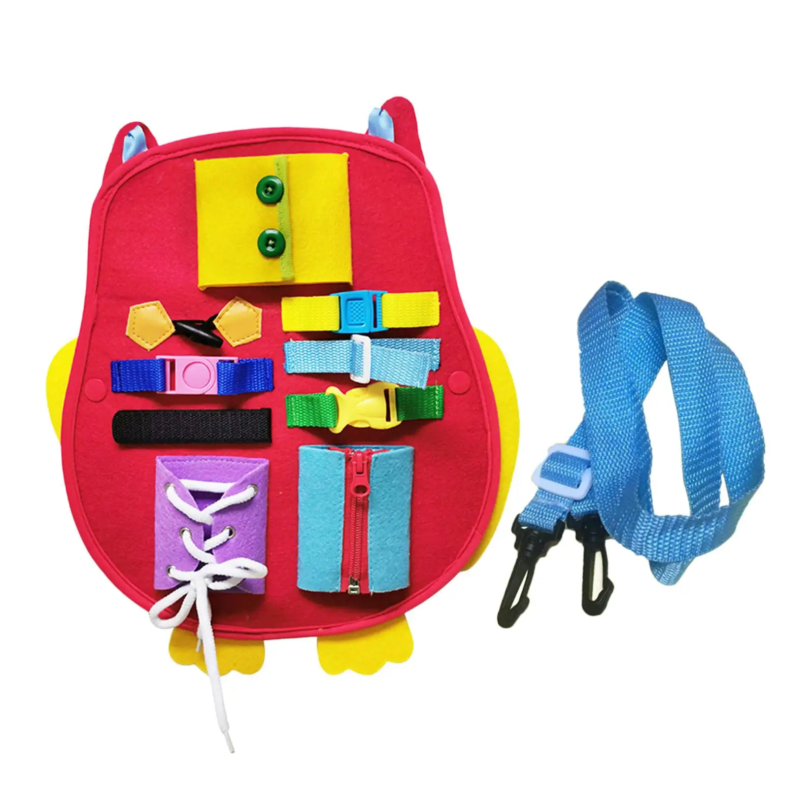 

Детские детские развивающие игрушки на молнии с пряжкой и галстуком из кружевной пластины