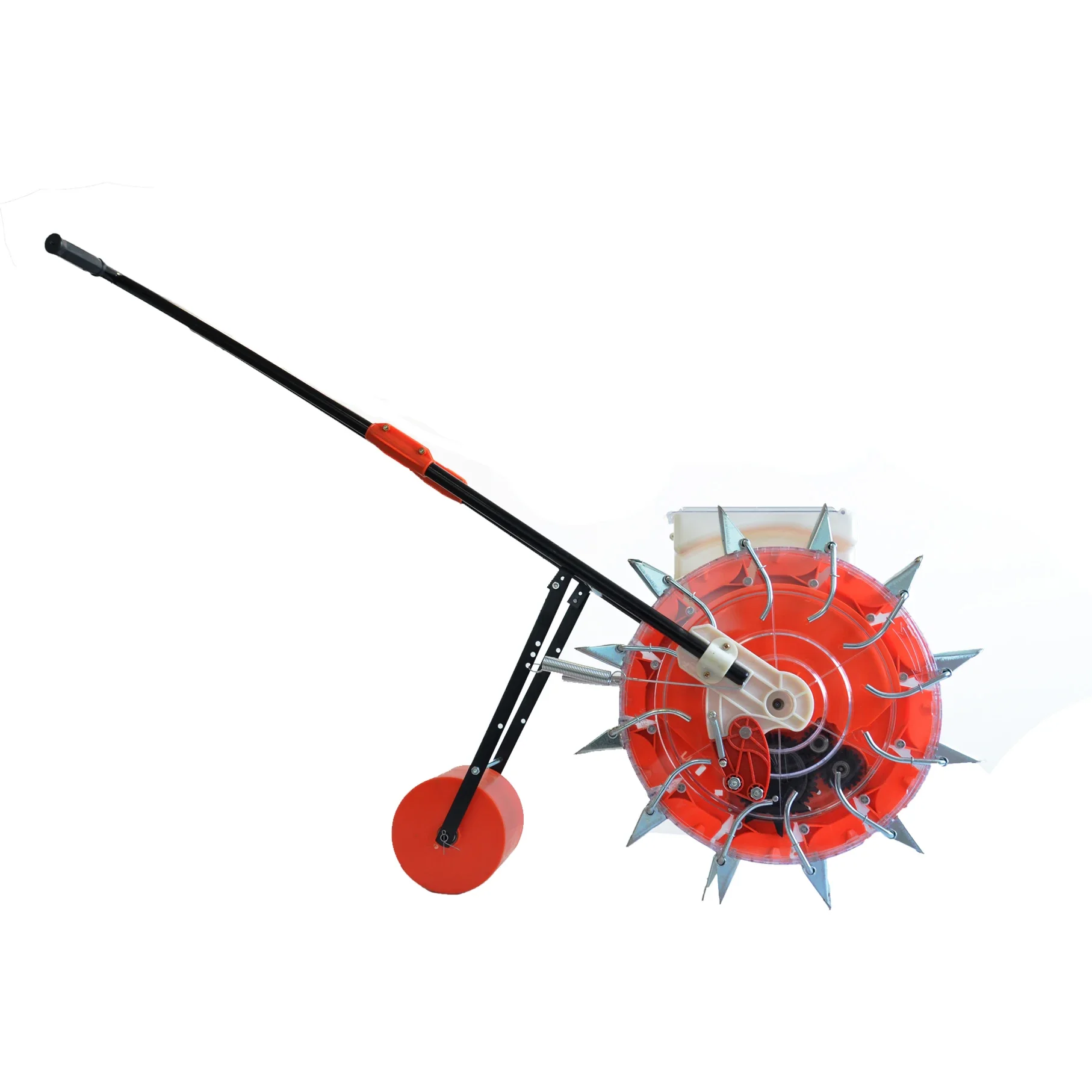 

Multi functional Hand push corn soybean seeder with fertilizer single row manual maize seeder corn planter corn seeder