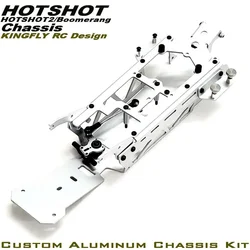 Kit telaio telaio in lega di alluminio per Tamiya Hotshot /Hotshot 2 /Boomerang 1/10 RC Buggy Car upgrade Parts