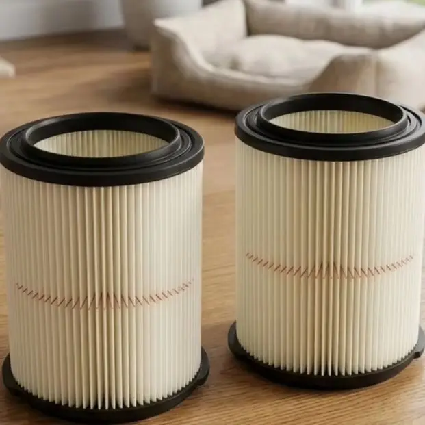 Replacement Filter Compatible For Craftsman Wet Dry Vacuums CMXZVBE38754 Fits 5-20 For Gallon Models Dust Catcher
