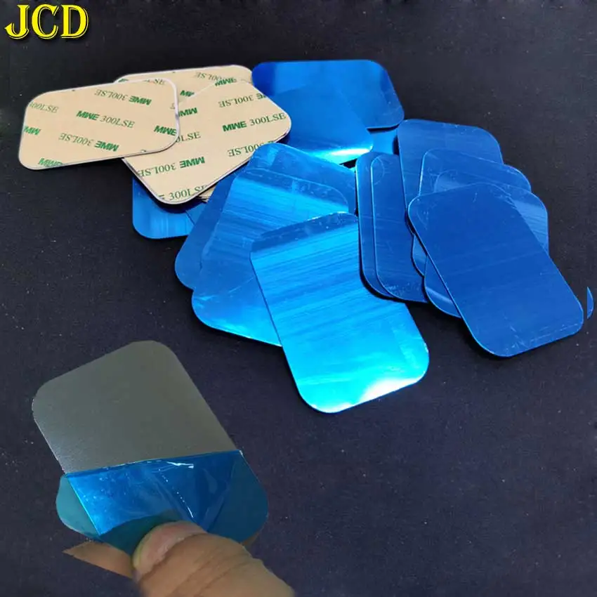

JCD 10PCS Metal Plate Sticker Disk Iron Sheet For Magnet Mobile Phone Holder Magnetic Car Phone Stand For Xiaomi Iphone Huawei