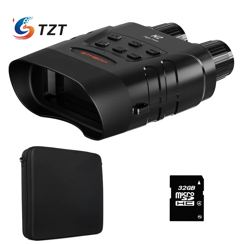 TZT GTMAEDIA N2 IR Night Vision Binocular 4X Magnification 2.4-inch TFT LCD High Quality Binocular