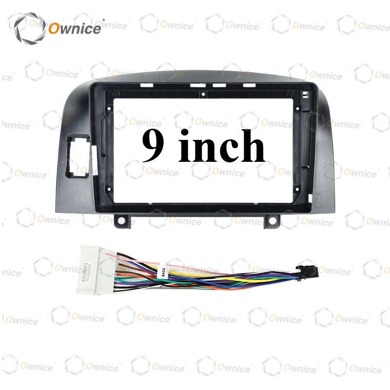 Ownice 9 Inch Car Radio Panel Frame for Hyundai Sonata NF 2004 2005 2006 2007 2008 DVD Radio Panel Audio GPS Dashboard Kit 2DIN