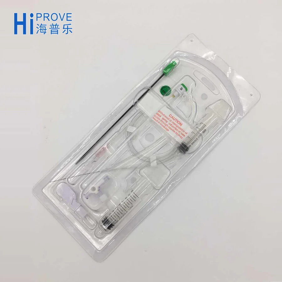 Disposable Medical 4F, 5F, 6F, 7F*11CM Transradial Sheath Introducer Catheter