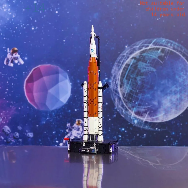 

Набор для сборки ракеты-носителя, 632 детали, развивающая STEM-игрушка, идеальный подарок на день рождения для детей и взрослых, хит 2026 года