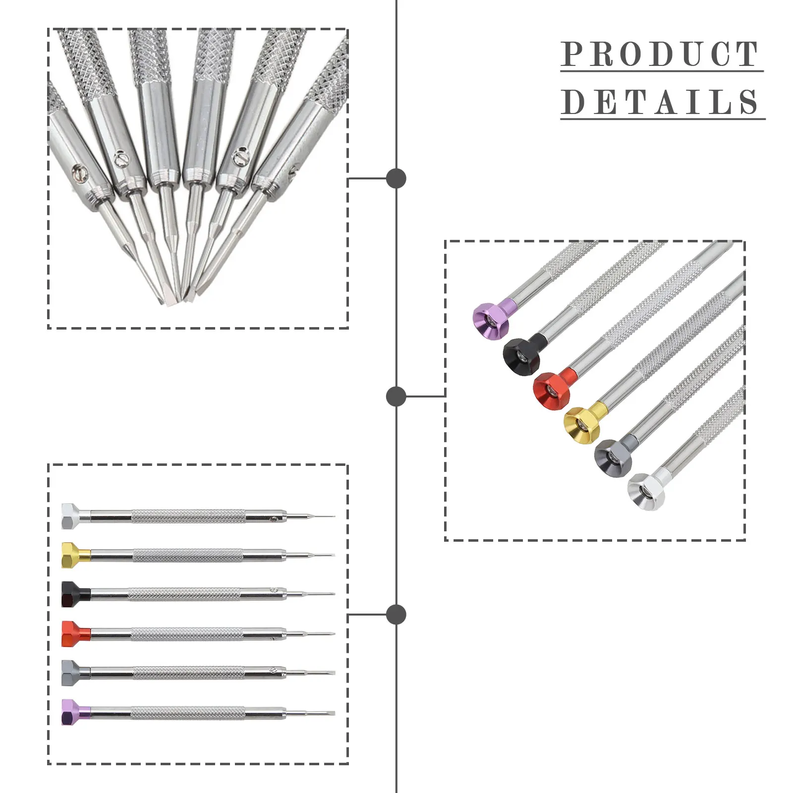 Repair Tool Screwdriver Set Plastic Portable Steel Wear-resistant Convenient High-strength Steel Multi-Purpose