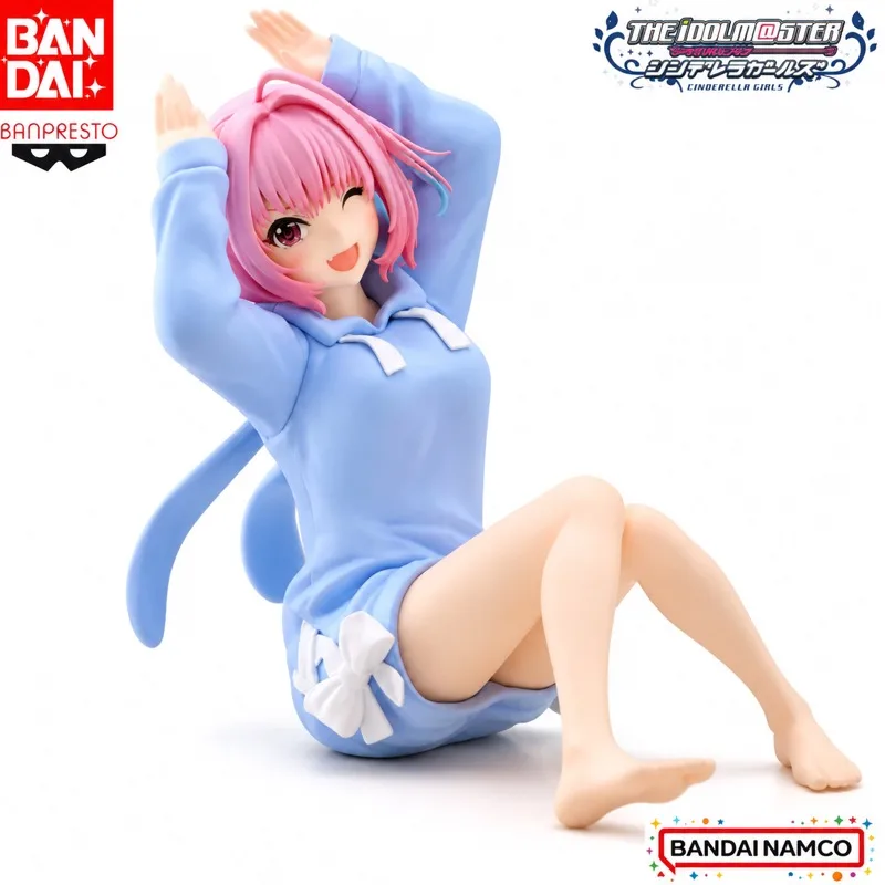 

In Stock Bandai Original Banpresto The Idolm Ster Yumemi Riamu Action Figure Model Doll Brand New Boxed Anime Characters Toys