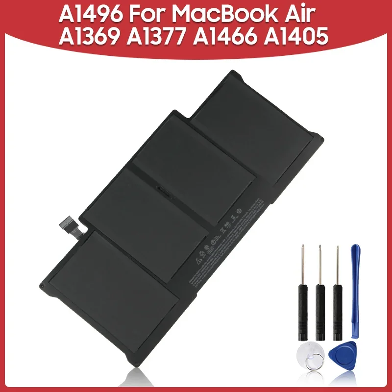 

Replacement Battery 7150mAh A1496 For MacBook Air A1369 A1405 A1466 A1405 A1377 Rechargeable Batteries