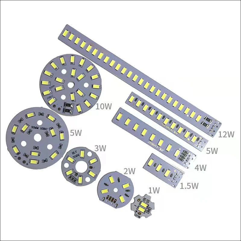 1 pz DC5V dimmerabile 5730 SMD LED lampada 1W 2W 3W 4W 5W 10W LED Light Beads bianco bianco caldo con interruttore di regolazione della luce.