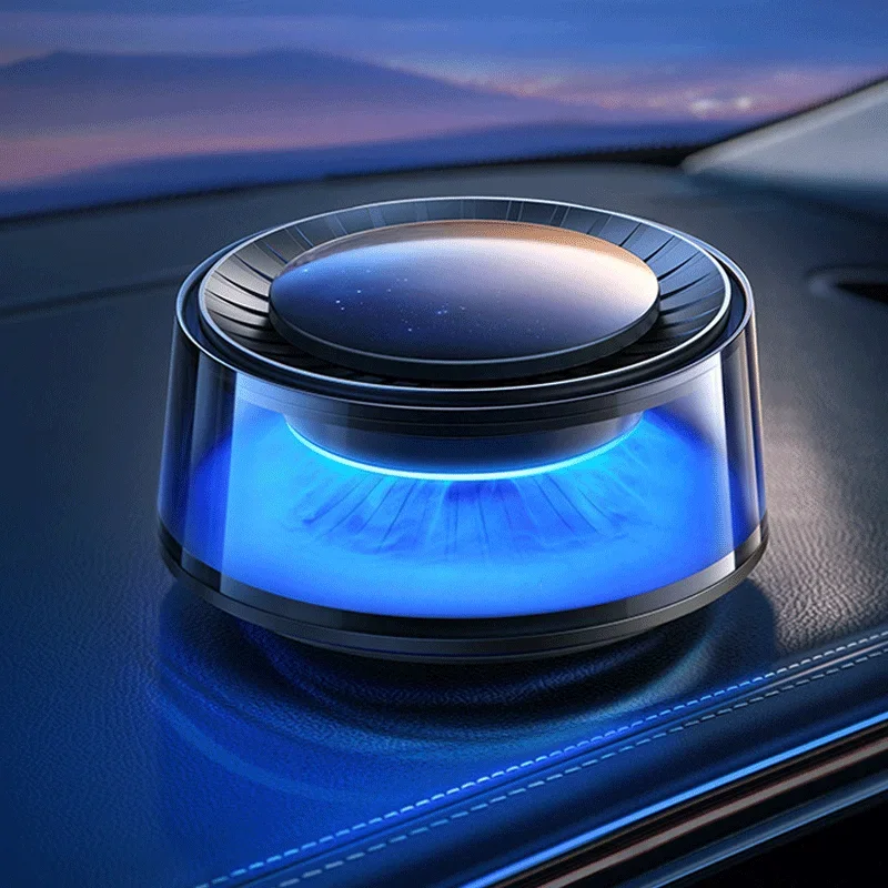 Car Air Freshener Electric Auto Aroma Diffuser Auto on/Off Essential Oil Diffuser Adjustable Intensity Aromatherapy Diffuser