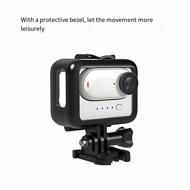 1ชิ้นกล่องอเนกประสงค์สำหรับชาร์จแบตเตอรี่ภายนอกสีขาว PC + ABS สำหรับ Insta360 GO3โมดูลชาร์จกล้องขนาดจิ๋ว
