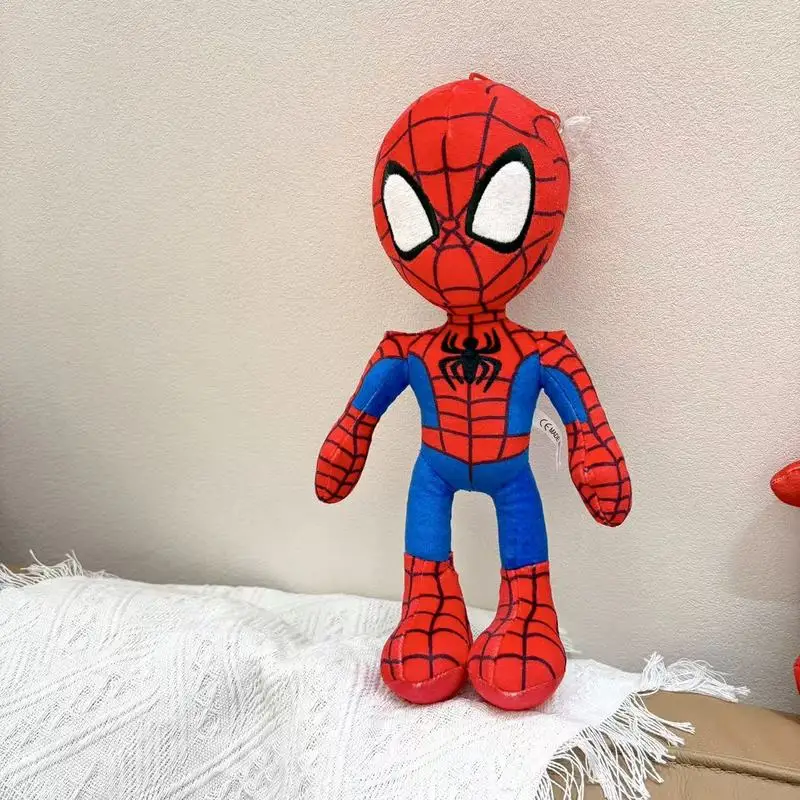 Super Hero Spider boy Plush Toy Doll Hanging Suction Cup Stuffed Ornament For Home Car Interior Decoration Collection