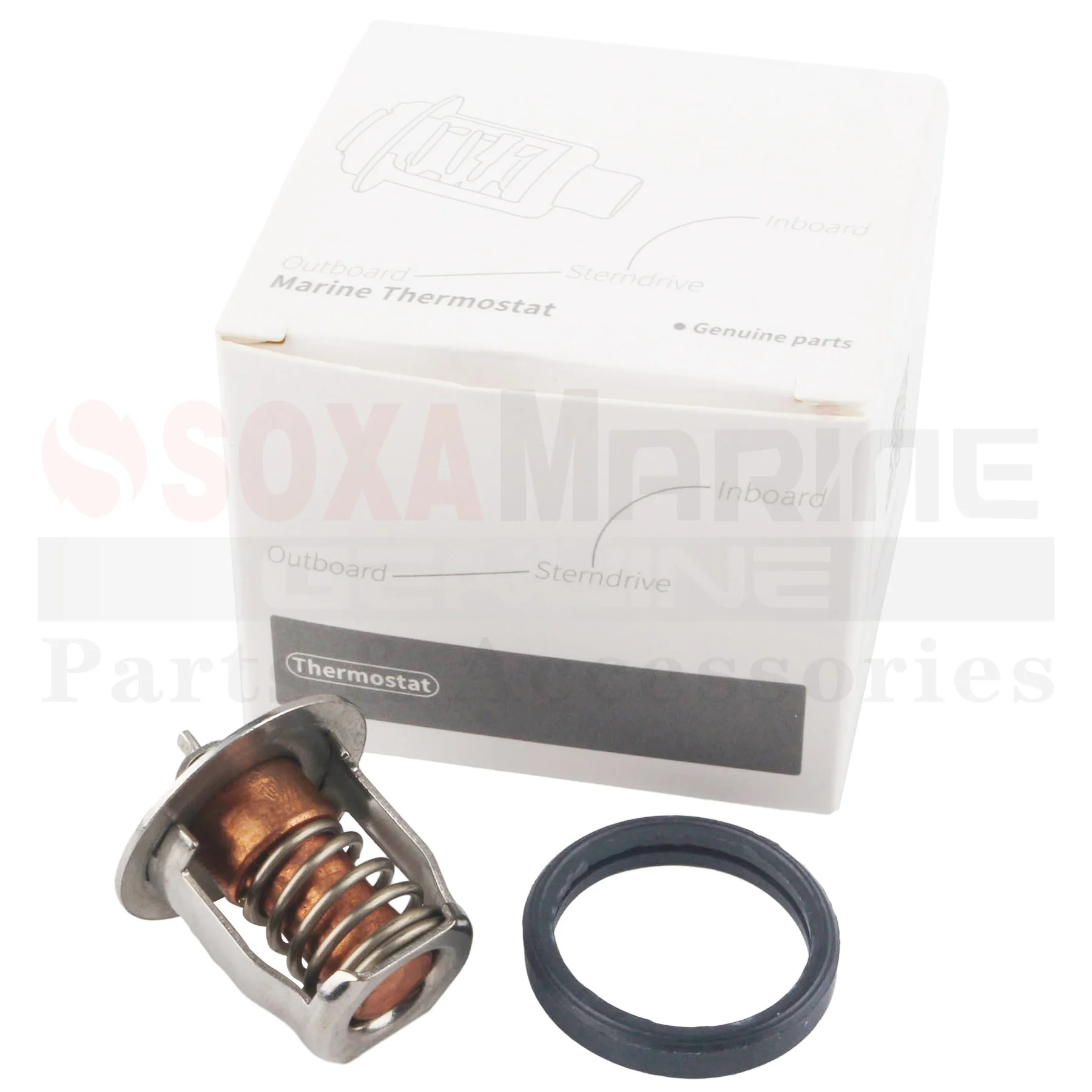 50°C Outboard Thermostat for Suzuki 4-Stroke 2.5 4 5 6 9.9 15 20 HP DF15A DF20 Marine Engines 17670-91J00 17670-91J01 7670-91J02