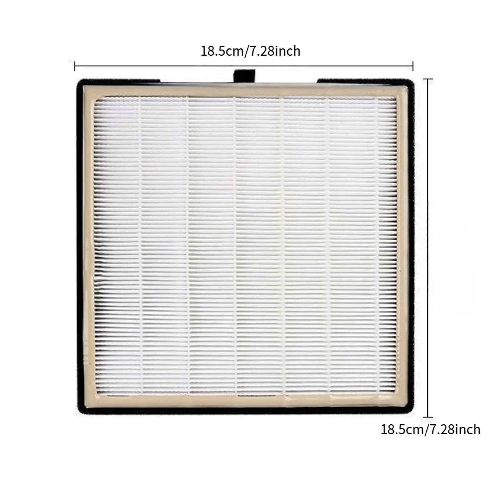 Nagelstofmachine Herbruikbaar filter Multiuse Gemakkelijk schoon te maken Compact 7,28x7,28 inch