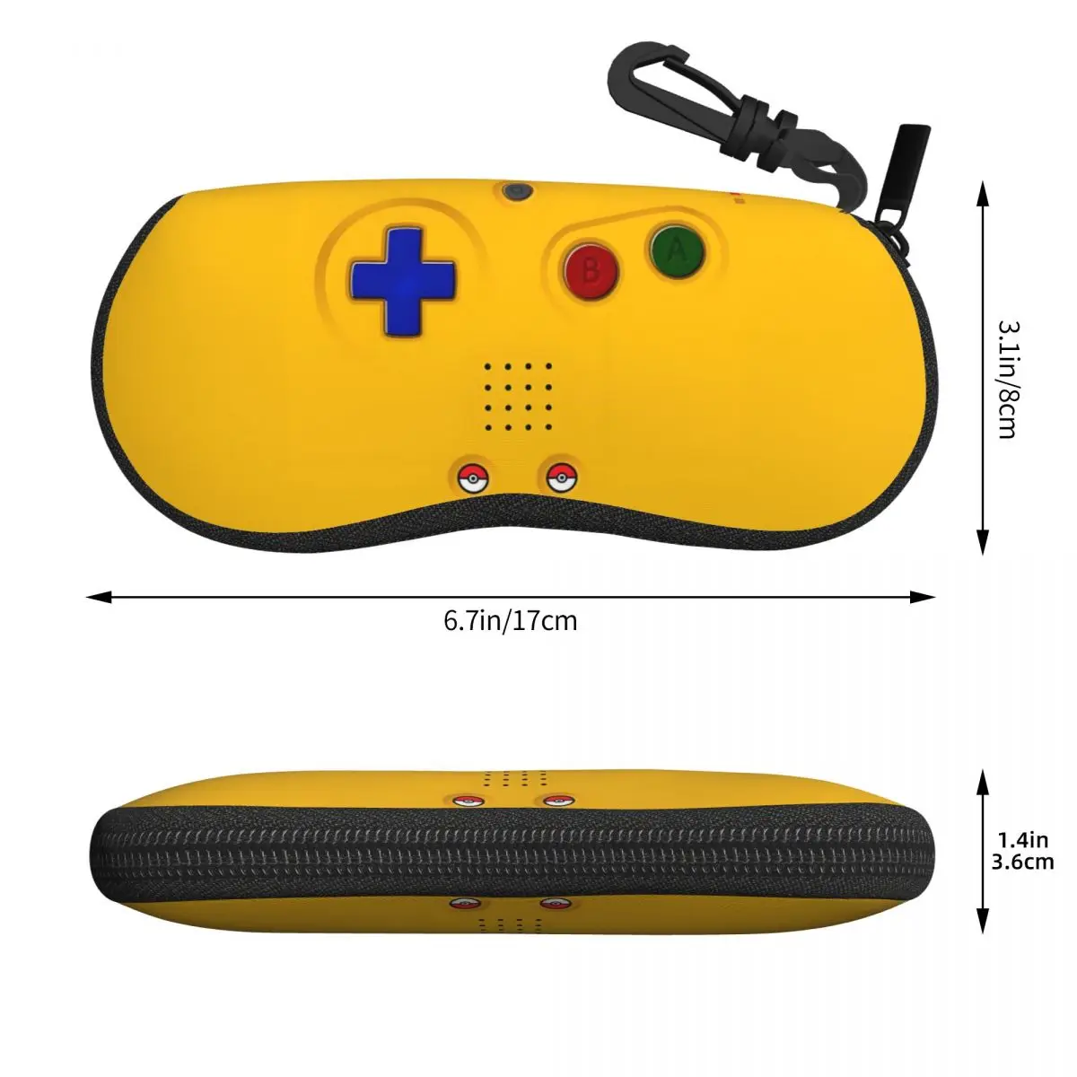 Custom Gamer Gaming Controller Eyeglass Glasses Case Women Men Soft Video Game Lover Gift Sunglasses Protective Bag