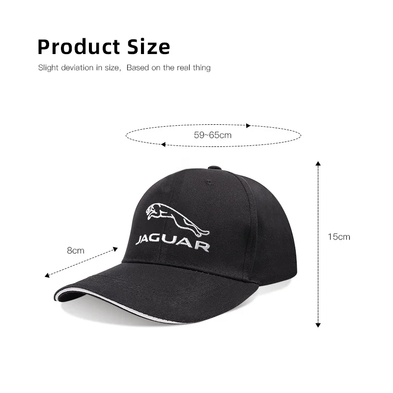 شعار قبعة بيسبول الرجال النساء قابل للتعديل بلغت ذروتها قبعة ل جاكوار X S F XF XE XJ XK XEL XFL XJL XJ6 XJS XKR XFR F-نوع F-Pace