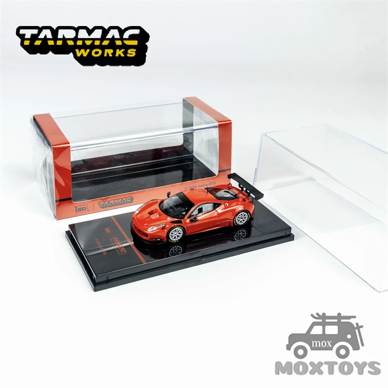 

Tarmac Works 1:64 458 Italia GT3 Red Diecast Model Car