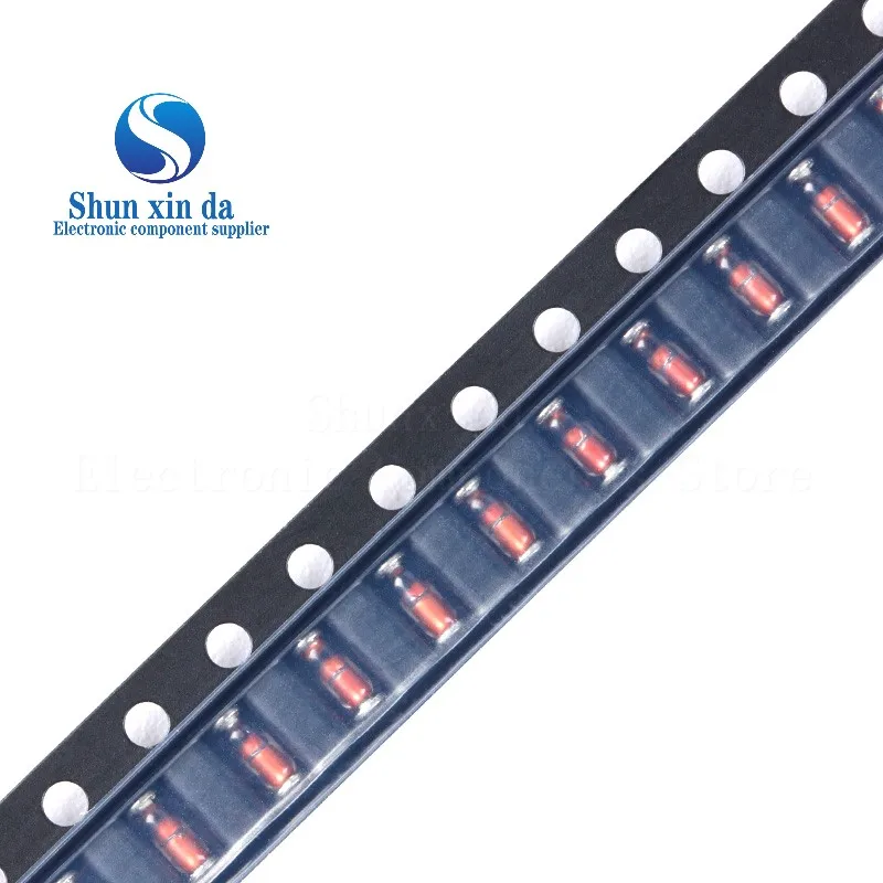 50PCS 1W SMD Zener Diodes LL-41 ZM4734A ZM4735A ZM4736A ZM4737A ZM4738A ZM4739A 10V 11V 12V 13V 3V 3.3V 3.6V 3.9V 4.3V 4.7V ZM47