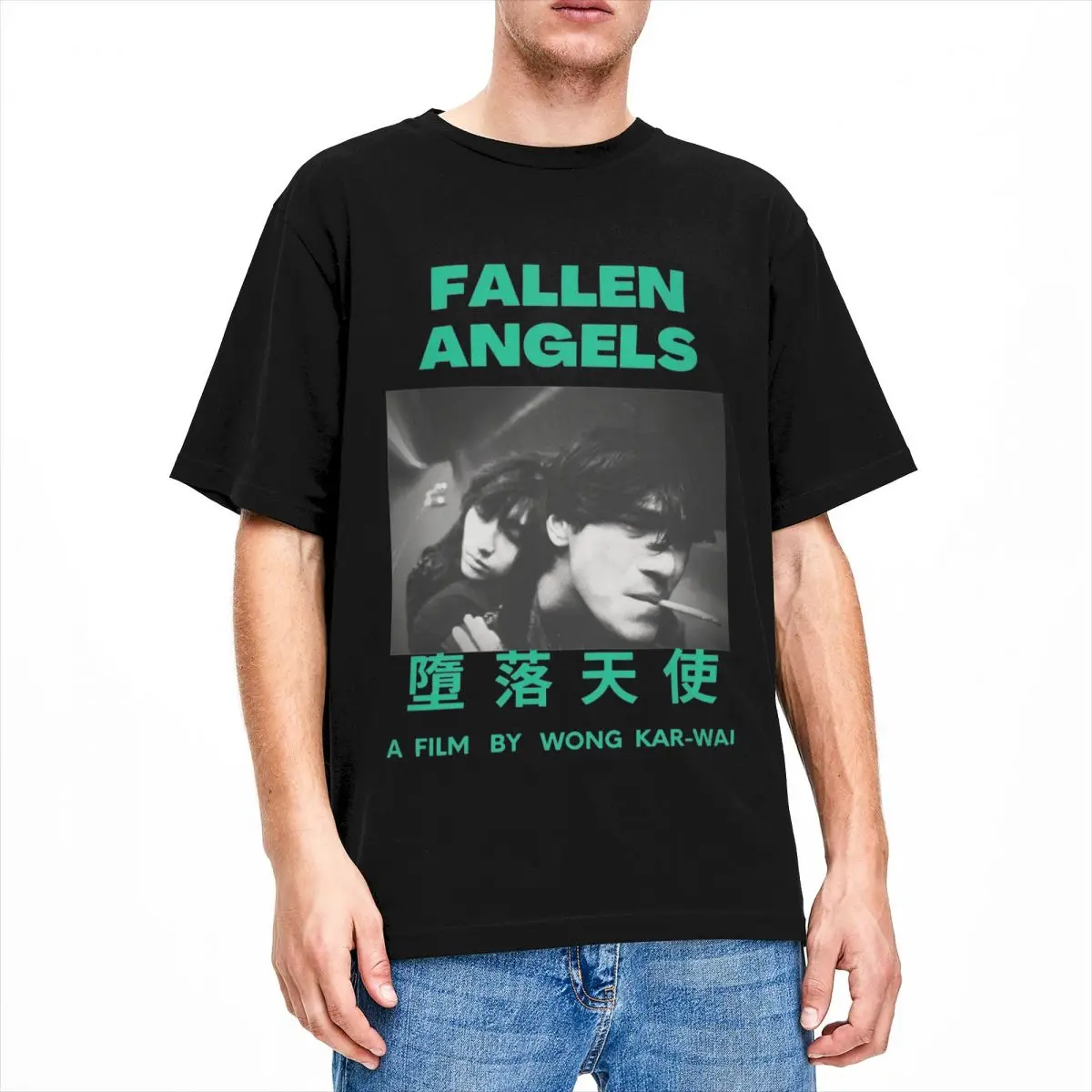 Fallen Angels Wong Kar Wai Film Movie for Men Women T Shirts Accessories Tee Round Neck T-Shirts 100% Cotton