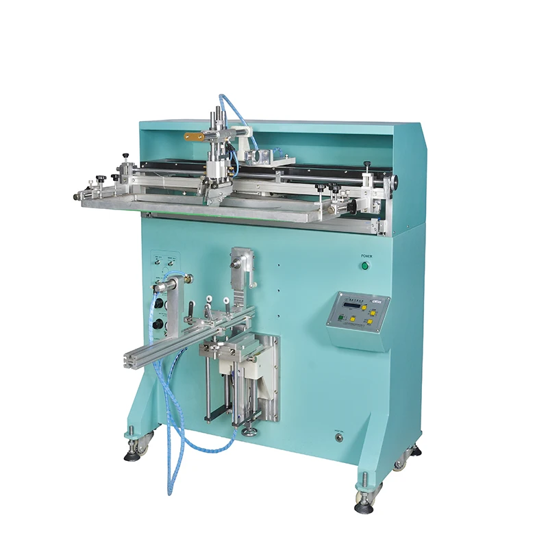 Factory Direct Price Plastic Bottle Glass Bottle Paper Cup Screen Printing Machine Semi Automatic Curve Screen Printing Machine