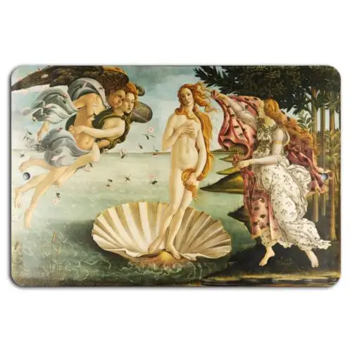 Birth of Venus: Timeless Renaissance Art-Aluminum-tin sign
