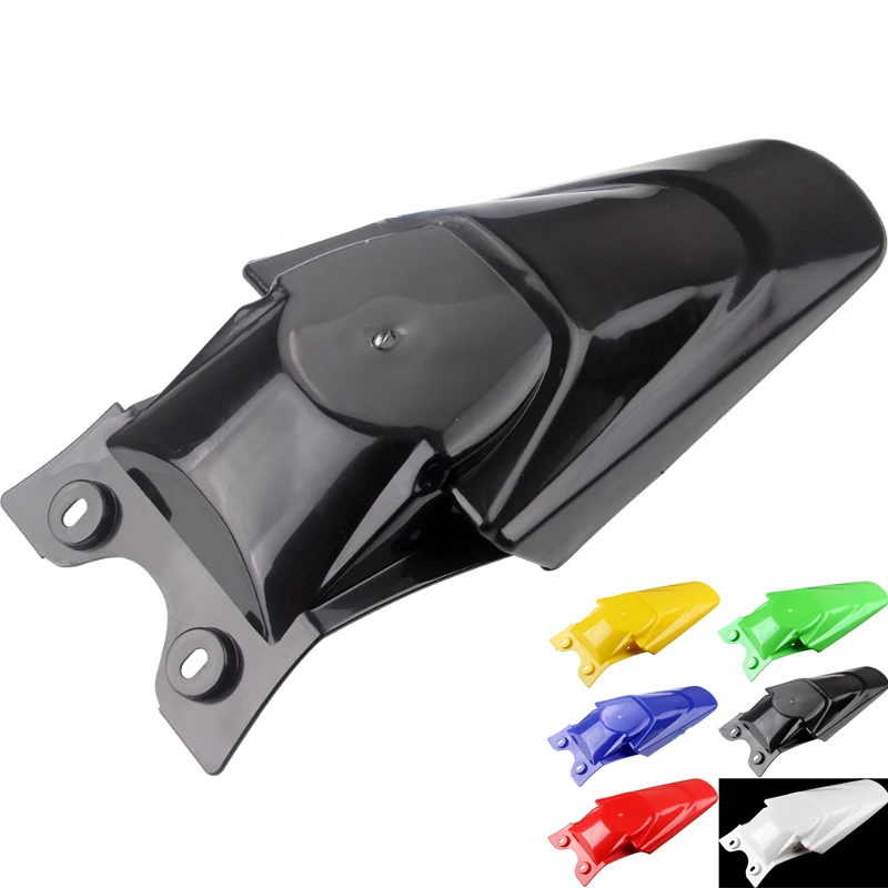 Motorcycle accessories Background Rear Plastic Mudguard For KAWASAKI KLX110 BBR BSE PH08 50-160CC Pit Dirt Bike Motorcycle