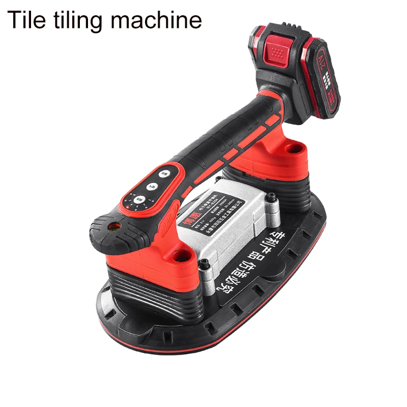 Tiling Machine High Loading Capacity Wall Floor Tiles Laying Vibrating Tool Utility Tools with Enlarged Suction Cup