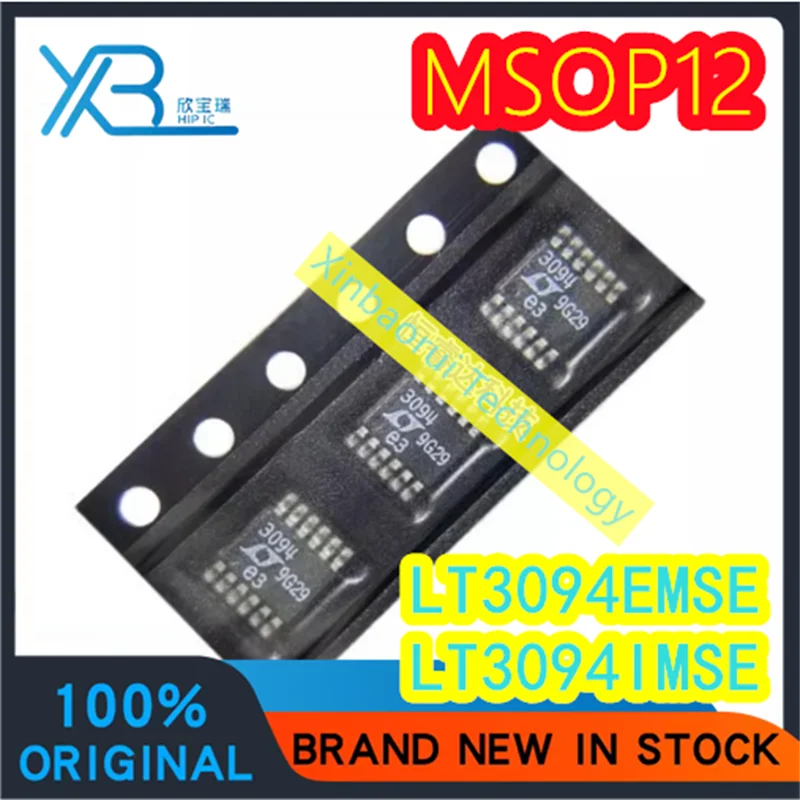 (1/20pieces) LT3094EMSE LT3094IMSE LT3094 Parts Identification 3094 MSOP-12 Regulator Chip IC 100% Brand New Good Quality