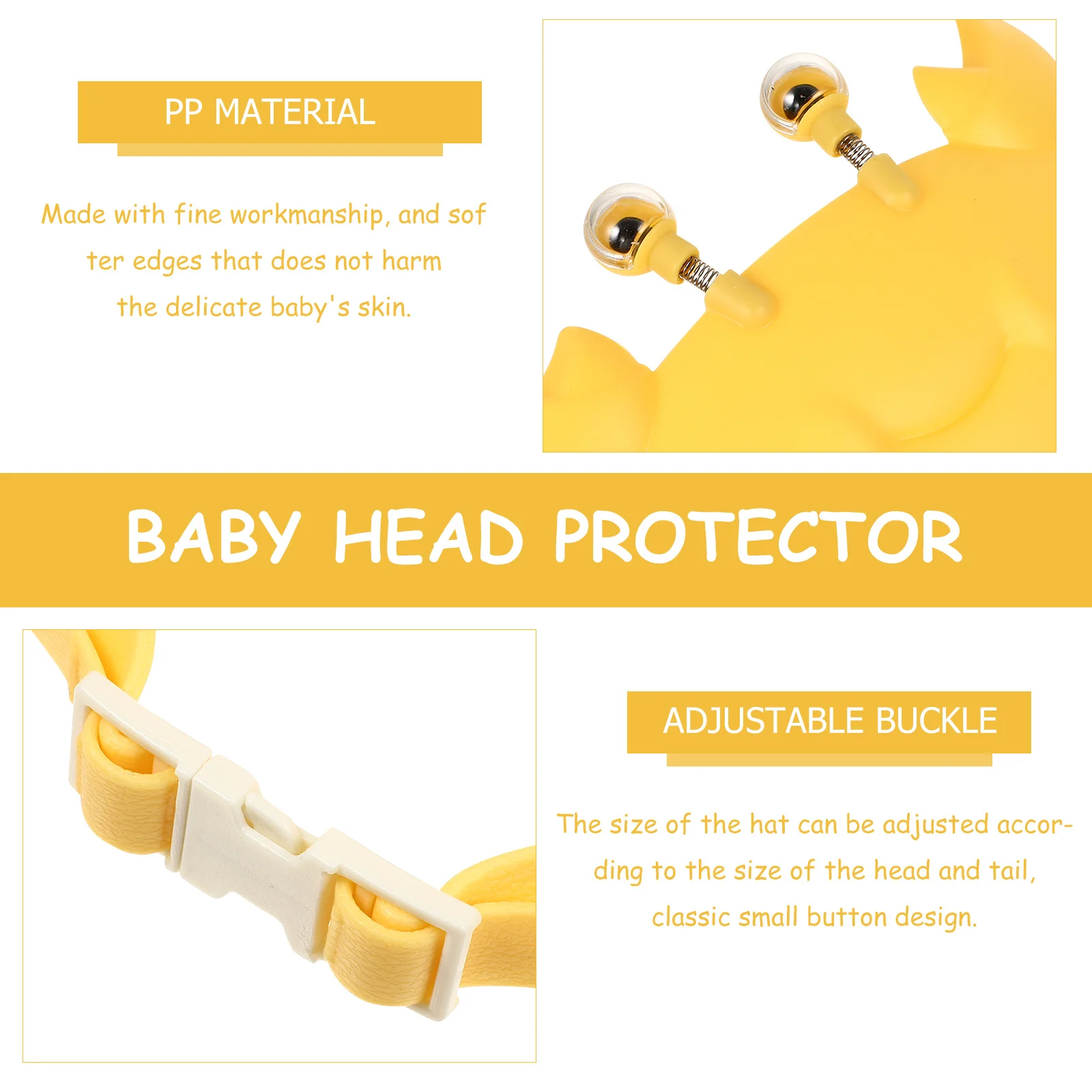 

Adjustable Baby Shower Hat Kids Toddler Bath Visor Hair Washing Shield Soft Flexible Head Protector for Shampoo Bath