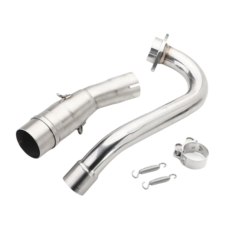 

Efficient Motorcycle Modified 51Mm Front Exhaust Pipe Escape Exhaust For X-Max 250 300 2017-2019 Muffler Middle Exhaust Pipe