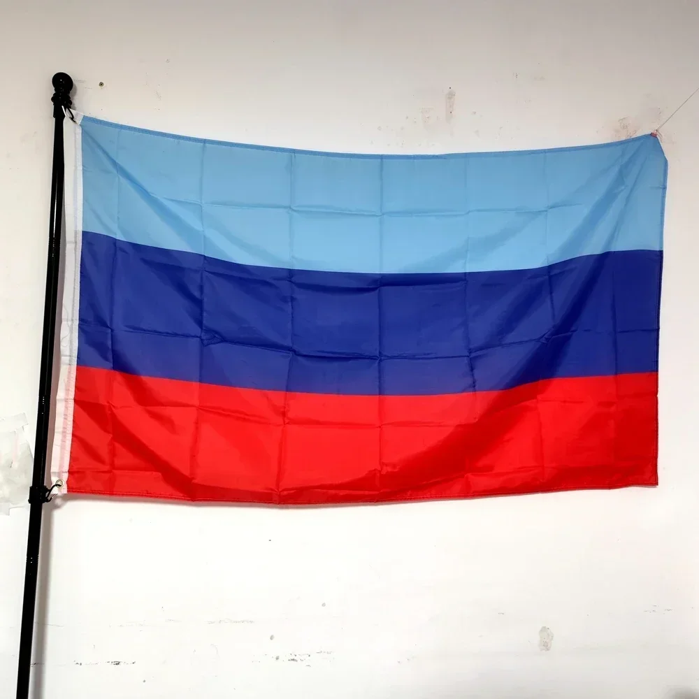 

Luhansk Emblem Flag 90x150cm, Durable Polyester Outdoor Banner for Decoration, Weather-Resistant Flying Flag