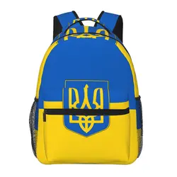 Women Men Backpack Flag Of Ukraine Travel Female Bag Male Laptop Backpack Book Bag