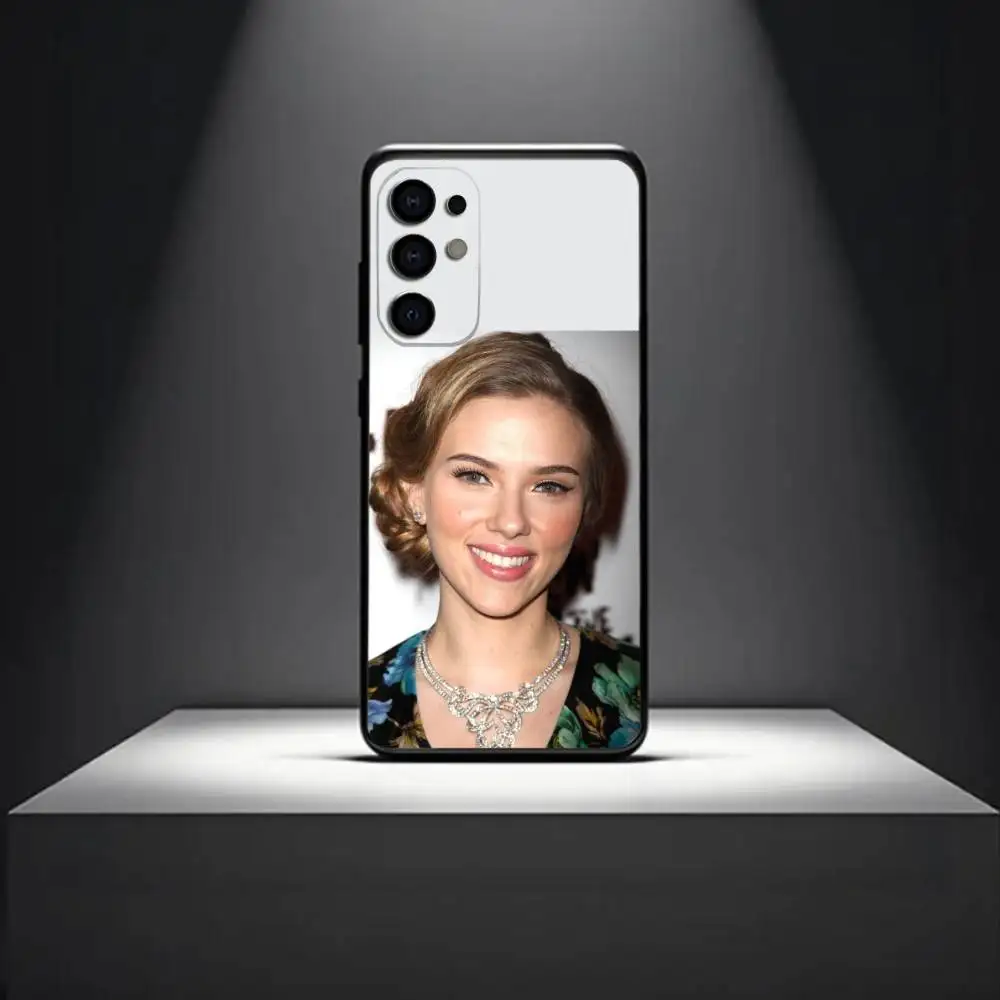 S-Scarlett J-Johansson  Phone Case For Samsung S 25,24,23,22,30,21,10,9,Ultra,Plus,Lite,FE,4,5 G Soft Black Case - náhled 6