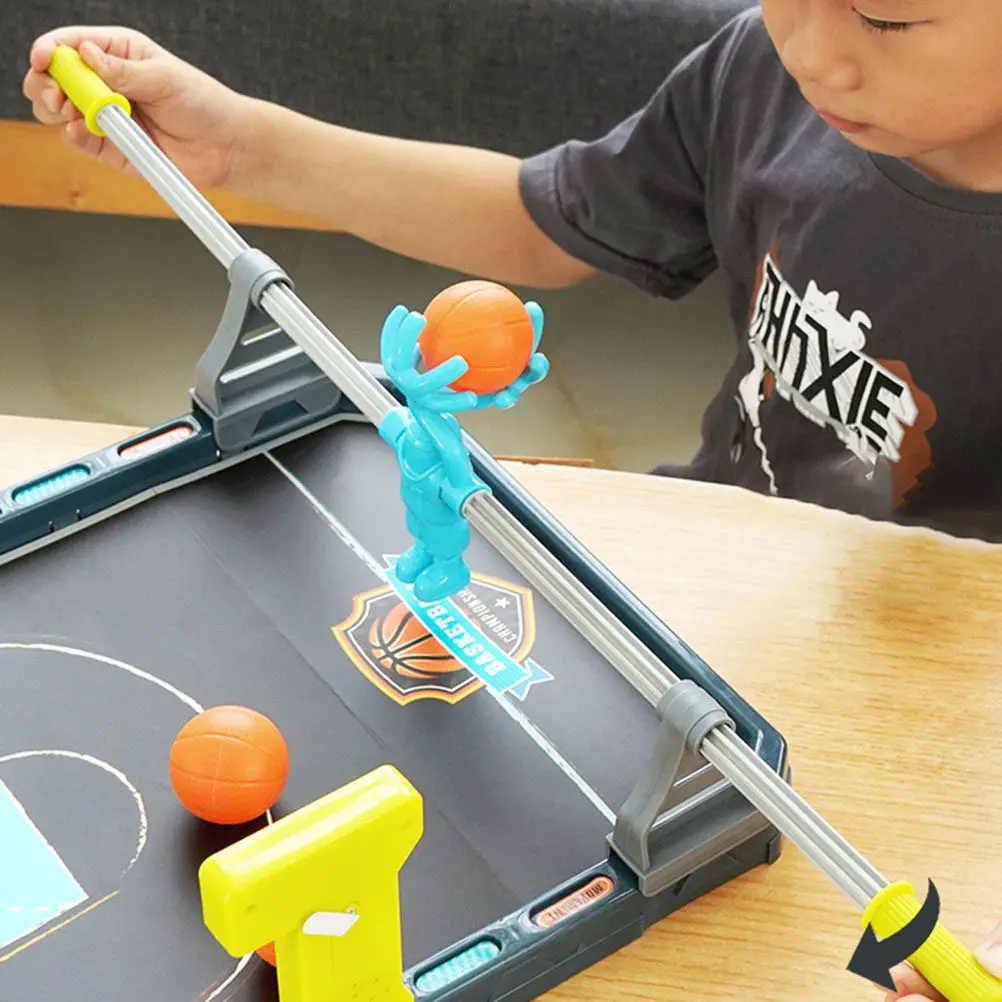 1-セットデスクトップバスケットボールインタラクティブゲーム楽しいシューティングセット子供のための早期学習ギフト子供のおもちゃ