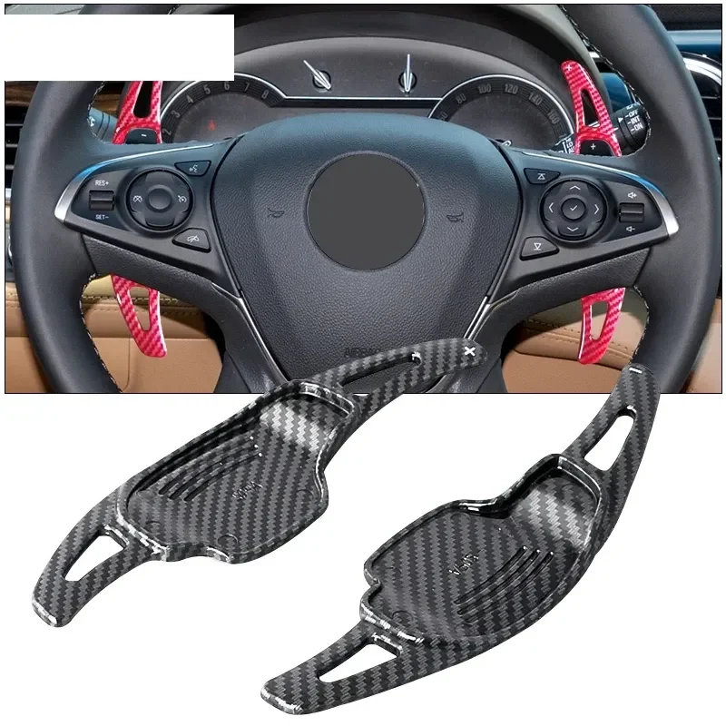 

For Buick Regal GS LaCrosse GL8 Verano Vauxhall Insignia Opel Insignia Chevrolet Camaro Carbon Car Steering Wheel Shifter Paddle
