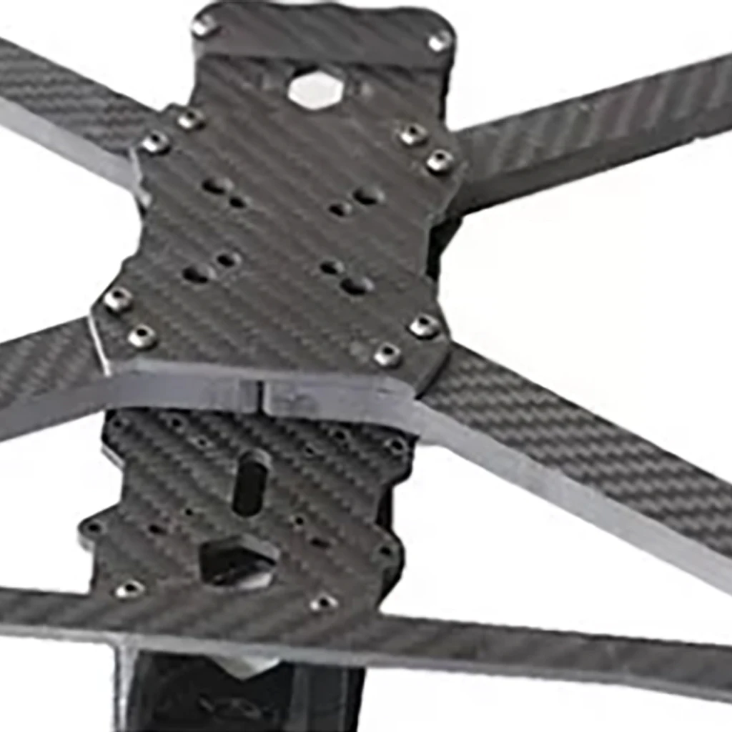 13 Zoll 570MM 15 Zoll 680MM Breiter X-Rahmen-Bausatz aus Vollcarbon mit 1308 1507 CW CCW Propellern und X5215 250KV 340KV 420KV Motoren – Detail 11