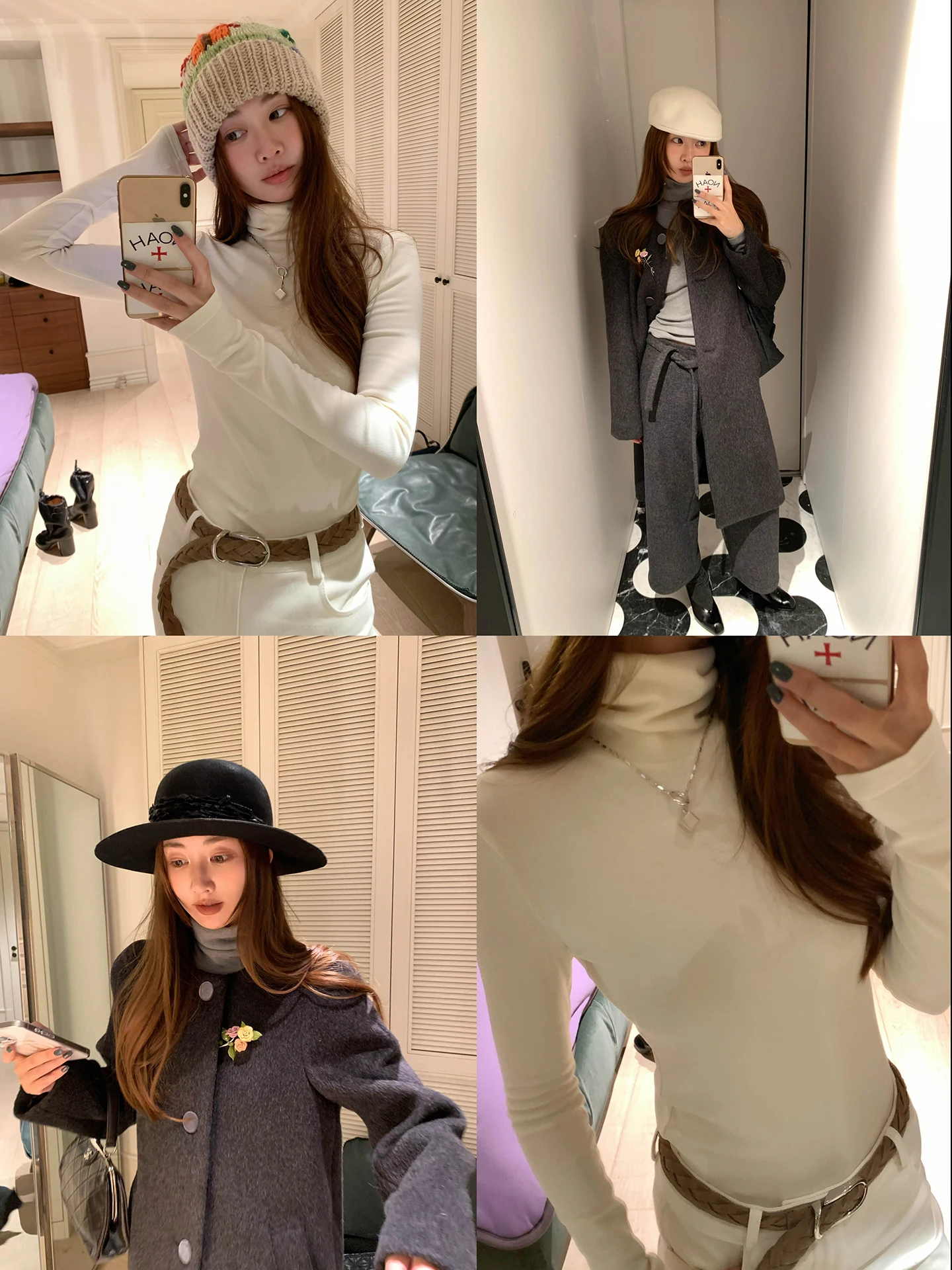 

VCruan Aige Thermal Skin Clothes High Elastici Insulated Bottle Good Wear Bla Tech Cotton Blend Women's T-irt RT25479